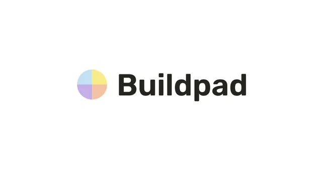 Buildpad logo on a white background.